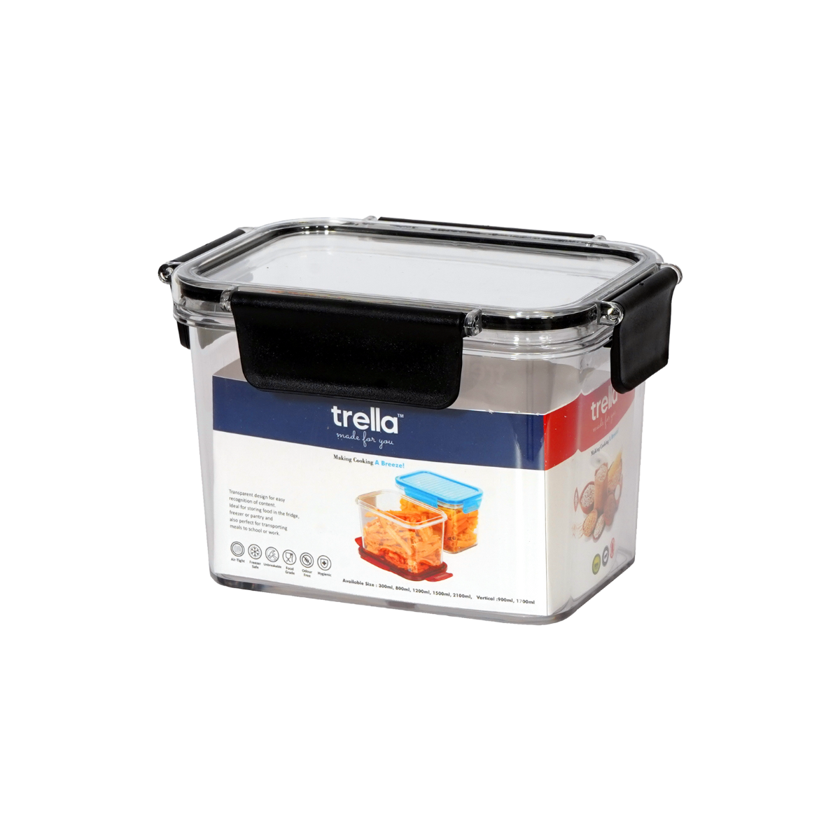 Storage Container 900ml (Transparent)