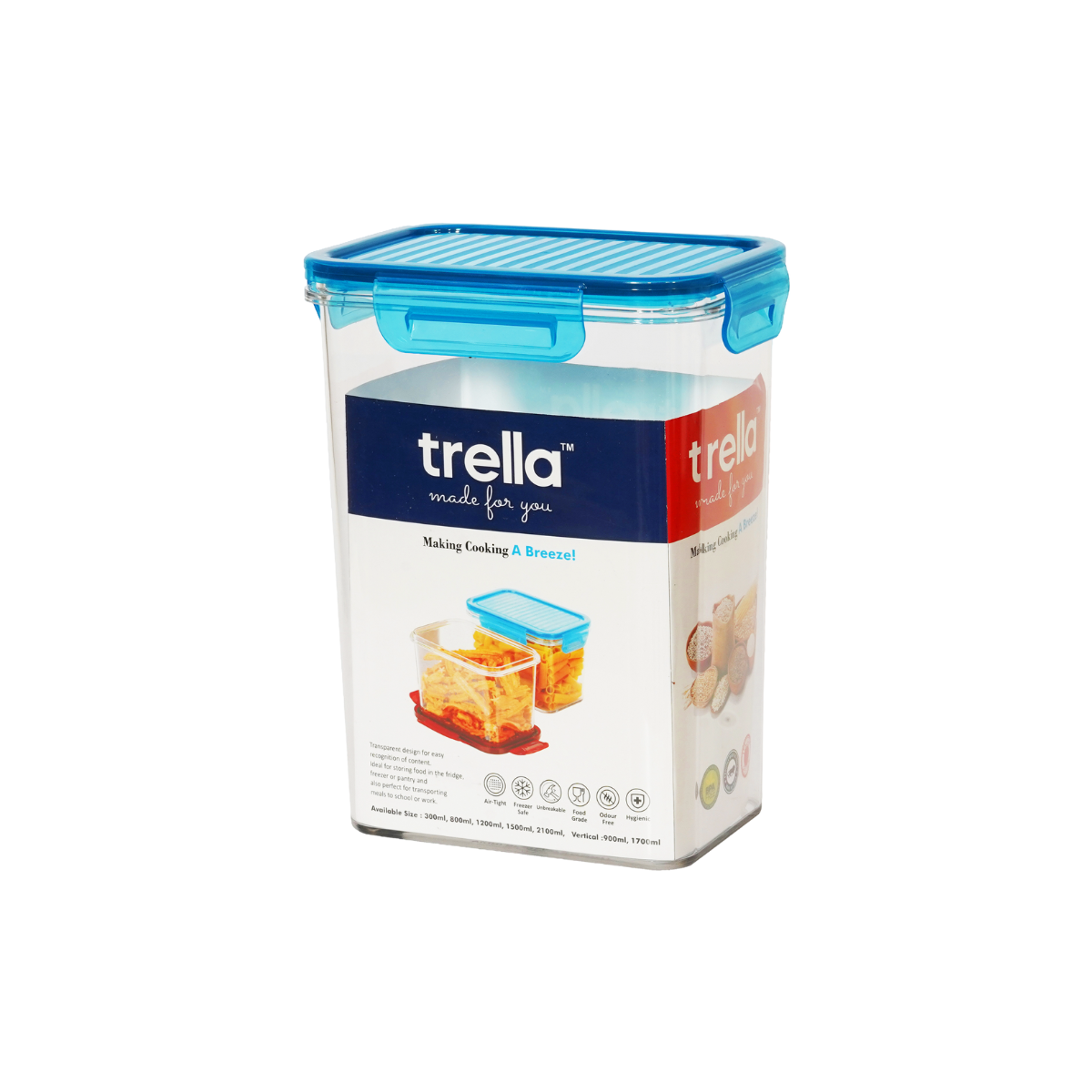 Storage Container 1700ml (Blue)