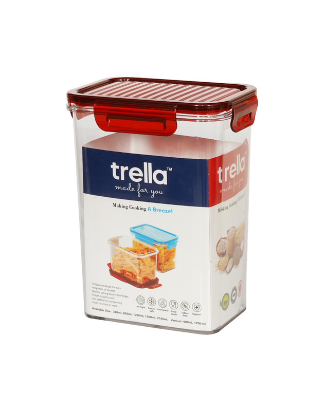 Storage Container 1700ml (Red)